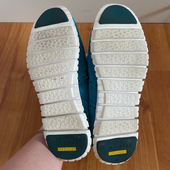 cole haan zerogrand blue oxford sneakers - Picture 3 of 3